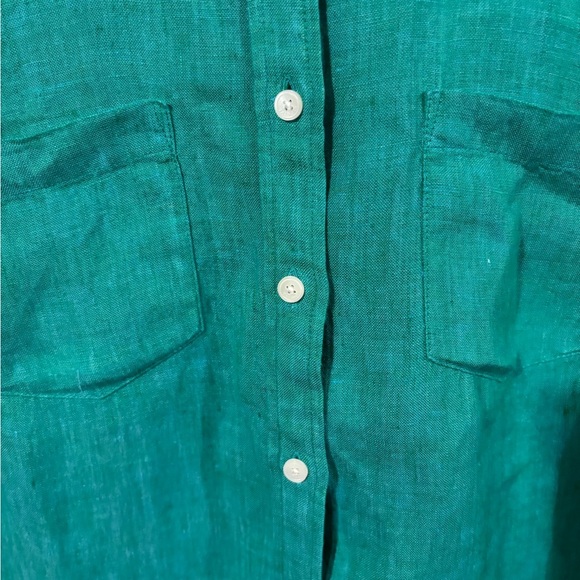 Talbot irish Green Sleeveless Top medium - Picture 5 of 5